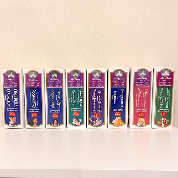 MCDONALDS Disney VHS Happy Meal Toys Figures (1995) - Picture 10 of 10